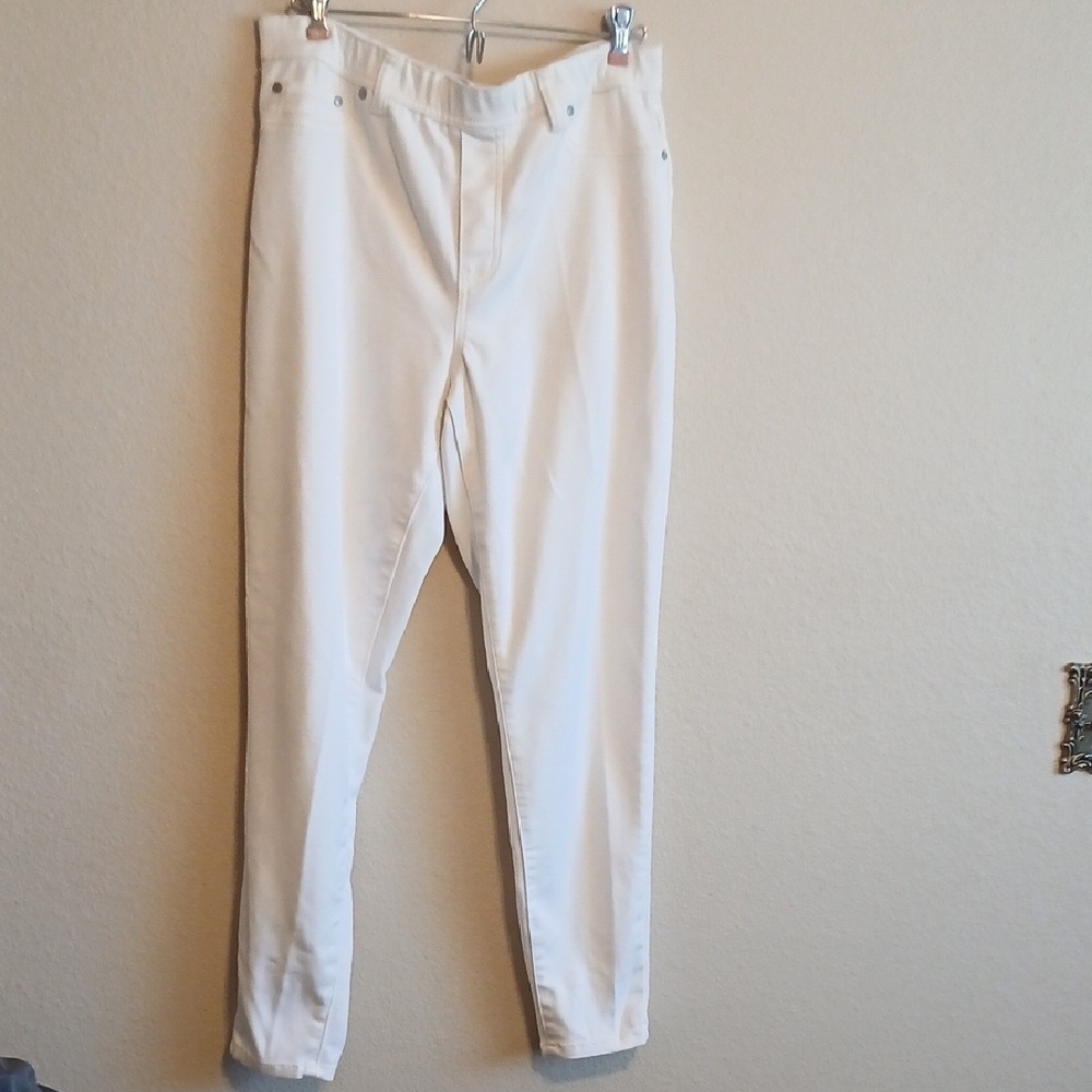 DG Lux Sport Diane Gilman Jeggings Pants Woman's Size L